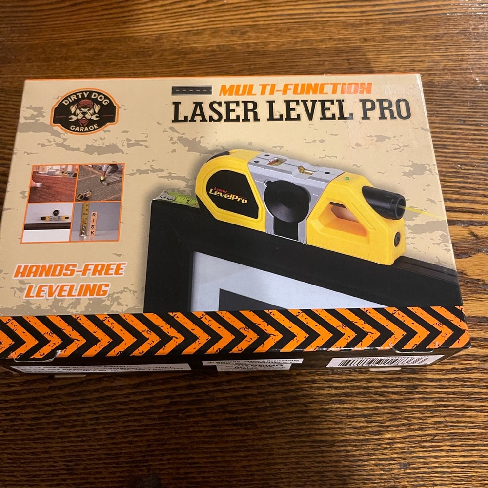 Laser Level Pro with Hands-Free Leveling